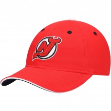 New Jersey Devils Youth Adjustable Hat - Red