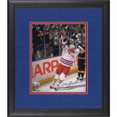 Autographed New York Rangers Mark Messier Fanatics Authentic Framed 8 x 10 Stanley Cup Goal Celebration Photograph