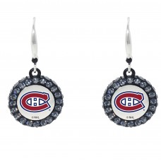 Сережки - шайбы Montreal Canadiens