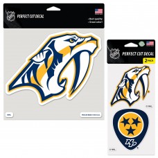 Сережки - шайбы Nashville Predators