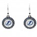Сережки - шайбы Tampa Bay Lightning