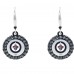 Winnipeg Jets Hockey Puck Earrings