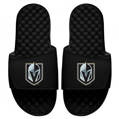 Vegas Golden Knights ISlide Black Ice Clipping Mask Slide Sandals