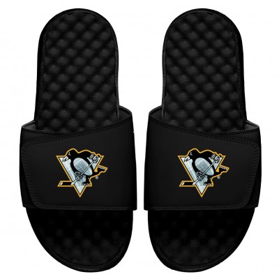 Маска Шлепки Детские шлепки Pittsburgh Penguins ISlide Ice Clipping - Black