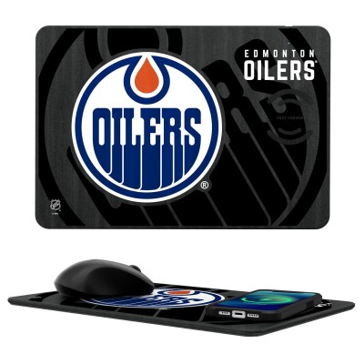 Коврик для мыши и беспроводная зарядка Edmonton Oilers Wireless