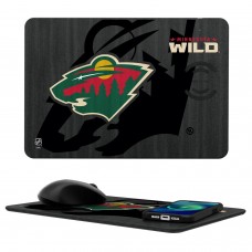 Minnesota Wild Wireless Charger and Mouse Pad
