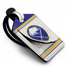 Buffalo Sabres Personalized Leather Luggage Tag