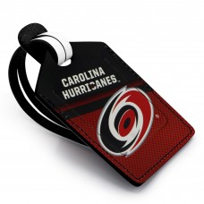 Carolina Hurricanes Personalized Leather Luggage Tag