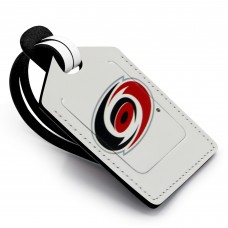 Carolina Hurricanes Personalized Leather Luggage Tag