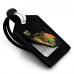 Chicago Blackhawks Personalized Leather Luggage Tag
