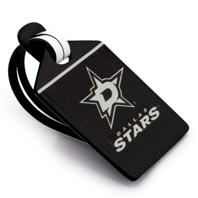 Dallas Stars Personalized Leather Luggage Tag
