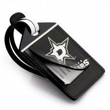 Dallas Stars Personalized Leather Luggage Tag