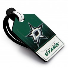 Dallas Stars Personalized Leather Luggage Tag
