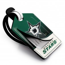 Dallas Stars Personalized Leather Luggage Tag
