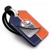 Edmonton Oilers Personalized Leather Luggage Tag