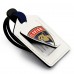 Florida Panthers Personalized Leather Luggage Tag