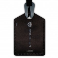Los Angeles Kings Personalized Leather Luggage Tag