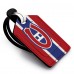 Montreal Canadiens Personalized Leather Luggage Tag Montreal Canadiens Personalized Leather Luggage Tag
