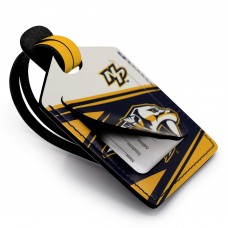 Nashville Predators Personalized Leather Luggage Tag