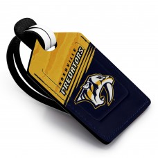 Nashville Predators Personalized Leather Luggage Tag