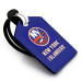 New York Islanders Personalized Leather Luggage Tag New York Islanders Personalized Leather Luggage Tag