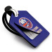 New York Islanders Personalized Leather Luggage Tag