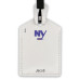 New York Islanders Personalized Leather Luggage Tag