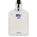 New York Islanders Personalized Leather Luggage Tag