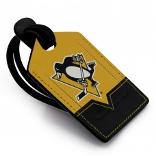 Pittsburgh Penguins Personalized Leather Luggage Tag