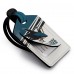 San Jose Sharks Personalized Leather Luggage Tag