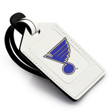 St. Louis Blues Personalized Leather Luggage Tag