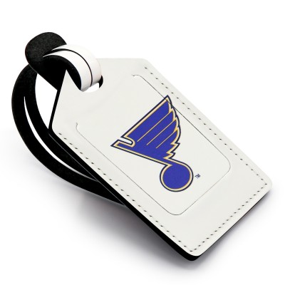 St. Louis Blues Personalized Leather Luggage Tag
