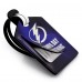 Tampa Bay Lightning Personalized Leather Luggage Tag