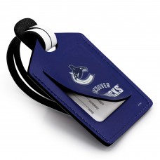 Vancouver Canucks Personalized Leather Luggage Tag