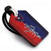 Washington Capitals Personalized Leather Luggage Tag