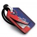 Washington Capitals Personalized Leather Luggage Tag