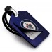 Winnipeg Jets Personalized Leather Luggage Tag