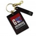 Брелок New York Rangers Personalized Leather Rectangle