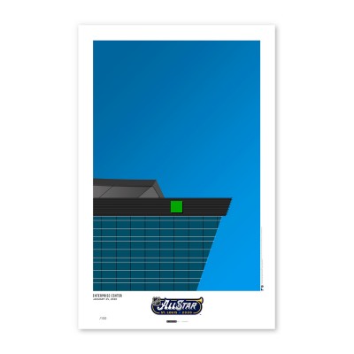St. Louis Blues 2020 NHL All-Star Game 11 x 17 Limited Edition Art Poster