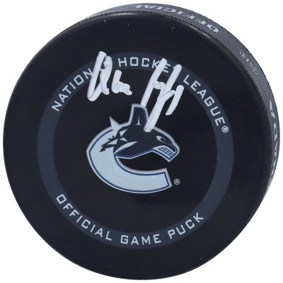 Шайба с автографом Quinn Hughes Vancouver Canucks Fanatics Authentic 2021 Model Official