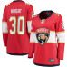 Женская джерси Florida Panthers Spencer Knight Fanatics Red Home Breakaway