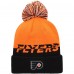 Шапка с помпоном Philadelphia Flyers adidas COLD.RDY Cuffed - Orange/Black