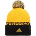 Шапка с помпоном Pittsburgh Penguins Adidas COLD.RDY Cuffed - Yellow/Black
