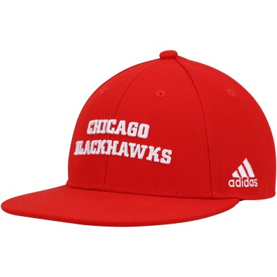 Chicago Blackhawks adidas Snapback Hat - Red