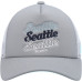 Женская Бейсболка Seattle Kraken adidas Gray/White Foam Trucker