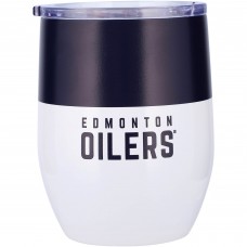 Стакан Edmonton Oilers 16oz. Colorblock Stainless Steel Curved