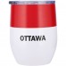 Стакан Ottawa Senators 16oz. Colorblock Stainless Steel Curved