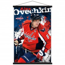 Washington Capitals Alexander Ovechkin 35.75 x 24.25 Hanging Framed Player Poster