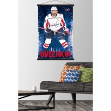 Washington Capitals Alexander Ovechkin 35.75 x 24.25 Hanging Framed Team Player Poster