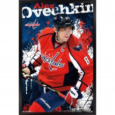 Washington Capitals Alexander Ovechkin 35.75 x 24.25 Framed Player Poster